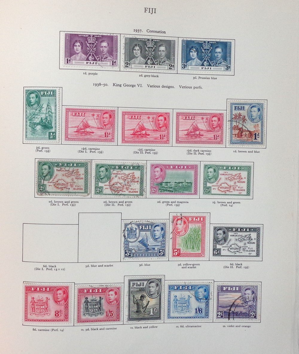 Stamps, KGVI mint and used collection housed in a Stanley Gibbons New Age album with printed pages - Image 4 of 6