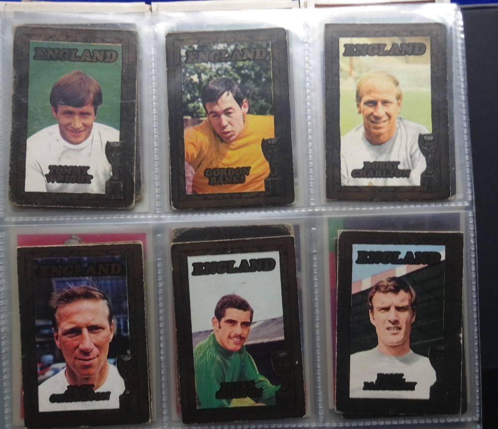 Trade cards, Football an album of cards including A&BC England World Cup 1970 (35), Panini Perspex - Image 3 of 4