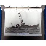 Transportation, a vast collection of Warships Maxi cards produced by Atlas Editions (approx. size