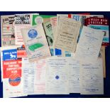 Football programmes, a selection of approx. 50 programmes, mostly 1960's but including a few earlier