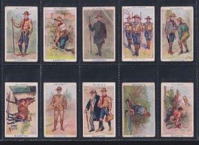 Cigarette cards, Gallaher Boy Scouts (Green, Belfast & London), (set 100 cards) (gen fair, a few