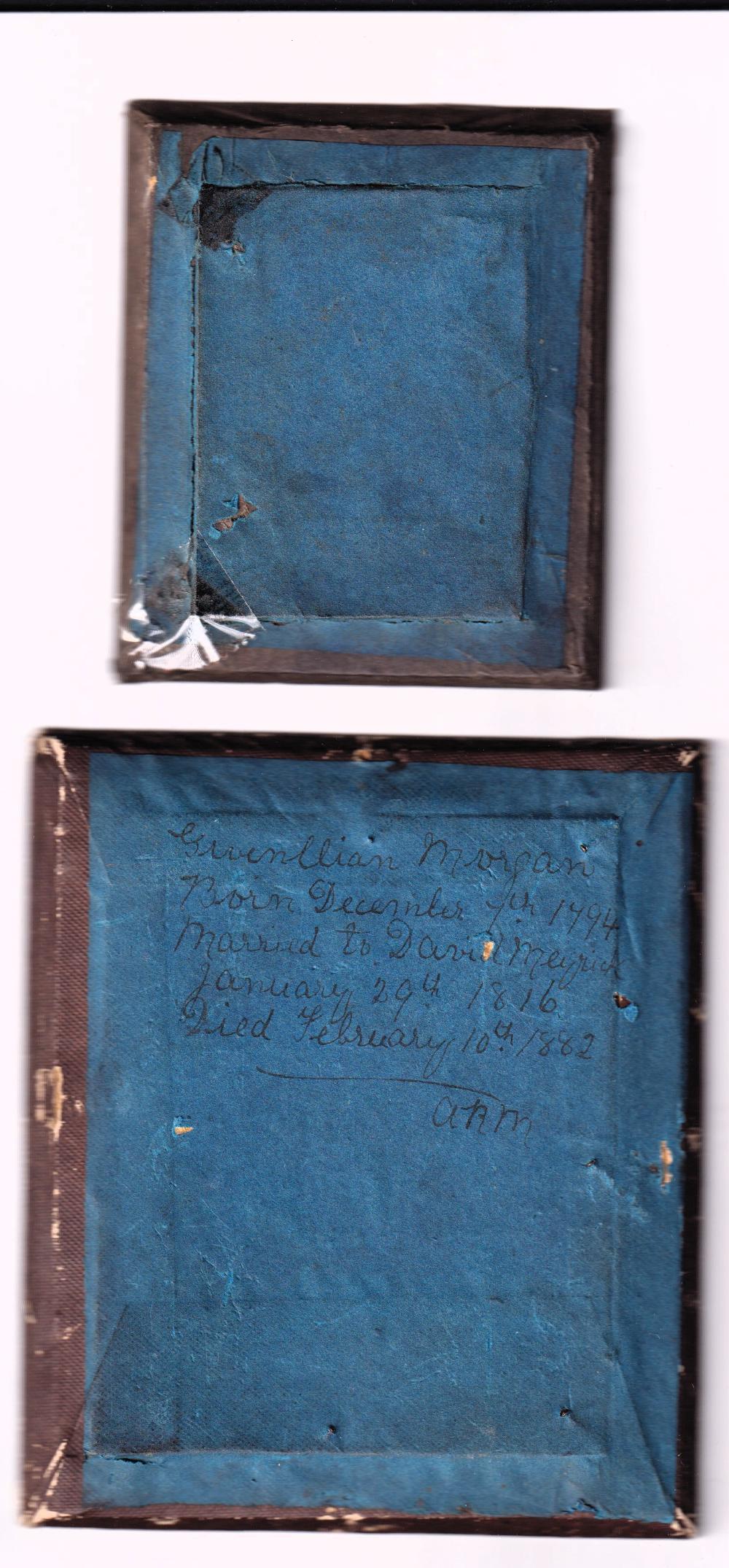 Photographs, 3 early framed photos, 2 annotated to the reverse 'David Meyrick born December 11th - Image 2 of 4