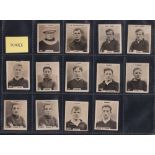 Cigarette cards, Football - Godfrey Phillips Pinnace, 161 'K' size and 6 'L' size cards, all