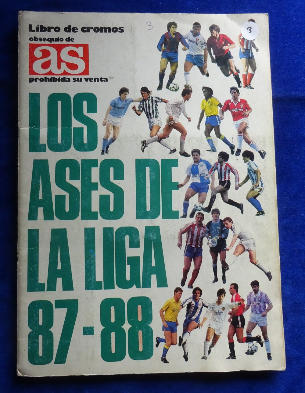 Trade card sticker albums, Football, 3 completed Sticker Albums, all Spanish League, issued by Libro - Bild 2 aus 6