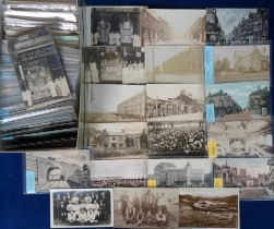 Postcards, Mixed Subjects, a collection of 300+ cards to include boys camp circa 1900, Braemar