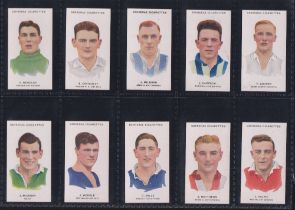 Cigarette cards, Football, Carreras Footballers small title captions, set 75 cards + 1 new club