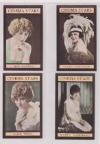 Cigarette cards, Sandorides, Cinema Stars XL sized, set 25 cards all Big Gun brand (gen vg)