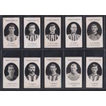 Cigarette cards, Taddy, Prominent Footballers (With Footnote), 19 cards, Middlesbrough (1), New