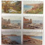 Postcards, an album of approx. 240 A.R. Quinton cards published by J. Salmon featuring UK scenes