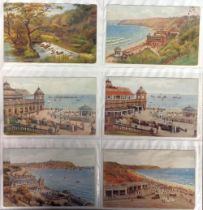 Postcards, an album of approx. 240 A.R. Quinton cards published by J. Salmon featuring UK scenes