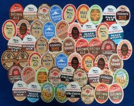 Beer labels, Elgood's, North Bank Brewery Wisbech, a selection of approx. 50 oval shaped labels