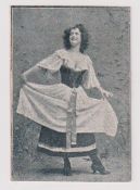 Cigarette card, S. Cavander & Co, Beauties, PLUMS, type card, Ref H186, picture no 50, (trimmed both