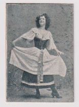 Cigarette card, S. Cavander & Co, Beauties, PLUMS, type card, Ref H186, picture no 50, (trimmed both
