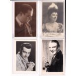 Autographs, 4 signed RPs (one plain back) of famous opera singers. Includes Mario Lanza (1951),