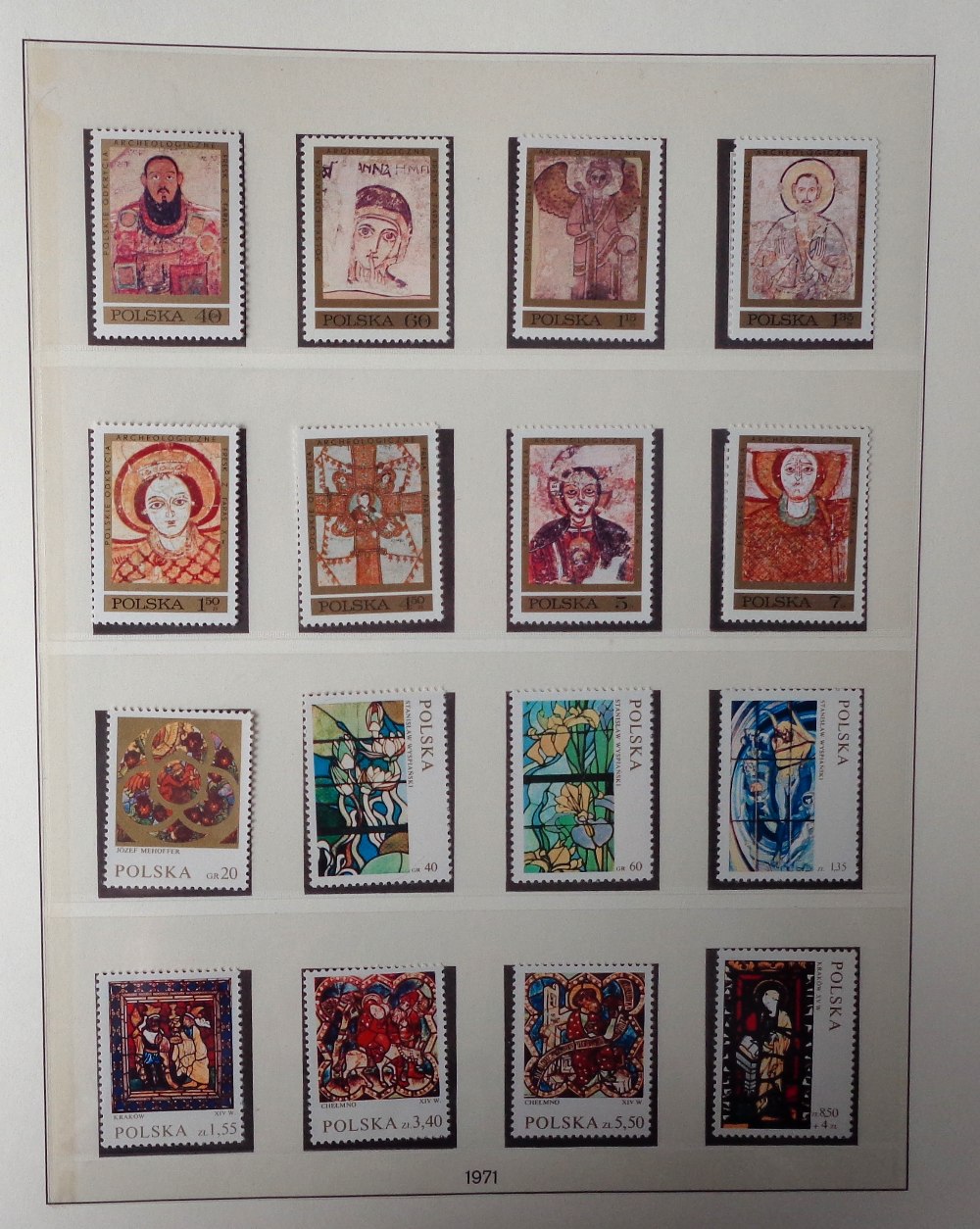 Stamps, Poland mint and used collection 1969-1984 housed in 3 hingeless Lindner albums, roughly - Image 3 of 3