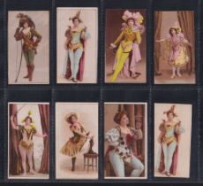 Cigarette cards, Beauties GRACC, 8 cards from 3 issuers, Gabriel (4), Cohen Weenen (3), Fraenkel (1)