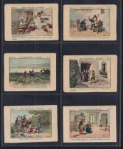 Cigarette cards, South America, Roldan (Peru), Don Quijotie de la Mancha, set 50 cards (fair/gd)