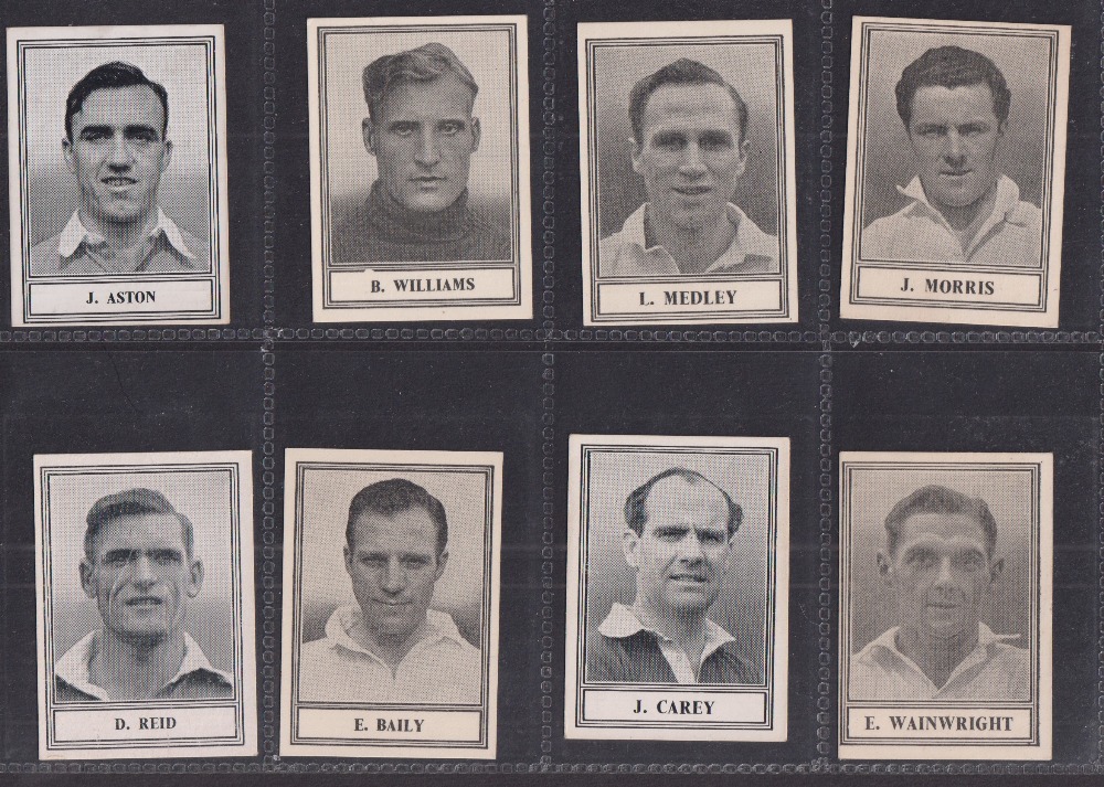 Trade cards, Barratt's, Famous Footballers, New Series (mixed printings), 'M' size, includes Stanley - Bild 7 aus 9