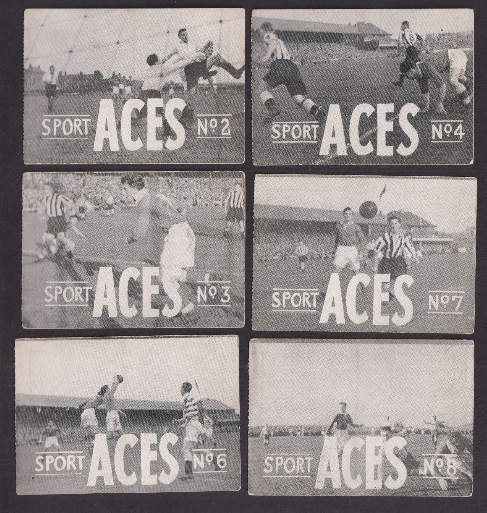 Trade cards, M.M. Frame, Sports Aces, 40 different cards, 6 'L' size, nos 2, 3, 4, 6, 7 & 8, and - Image 2 of 10
