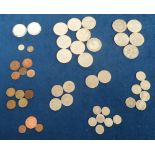 Coins, a selection of British coins to include 9 £5 coins, 2 2020 Half Crowns ('Never Was So Much