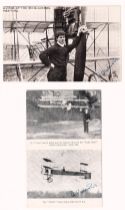 Autographs, Aviation, 4 autographs to comprise Sydney Camm (1893-1966) designer of the Hawker