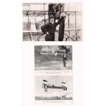 Autographs, Aviation, 4 autographs to comprise Sydney Camm (1893-1966) designer of the Hawker