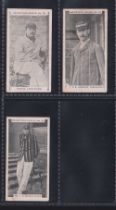 Cigarette card, Faulkner's, Cricketers Series, three type cards, no 15 Briggs Lancashire, no 16