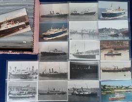 Transportation, Shipping Photographs, British Rail Ferries and Auxiliaries, approx. 360 postcard
