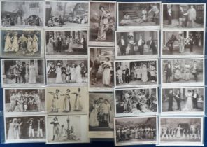 Postcards, Theatre, a collection of approx. 117 mostly RPs of Edwardian play scenes inc. 'Netty