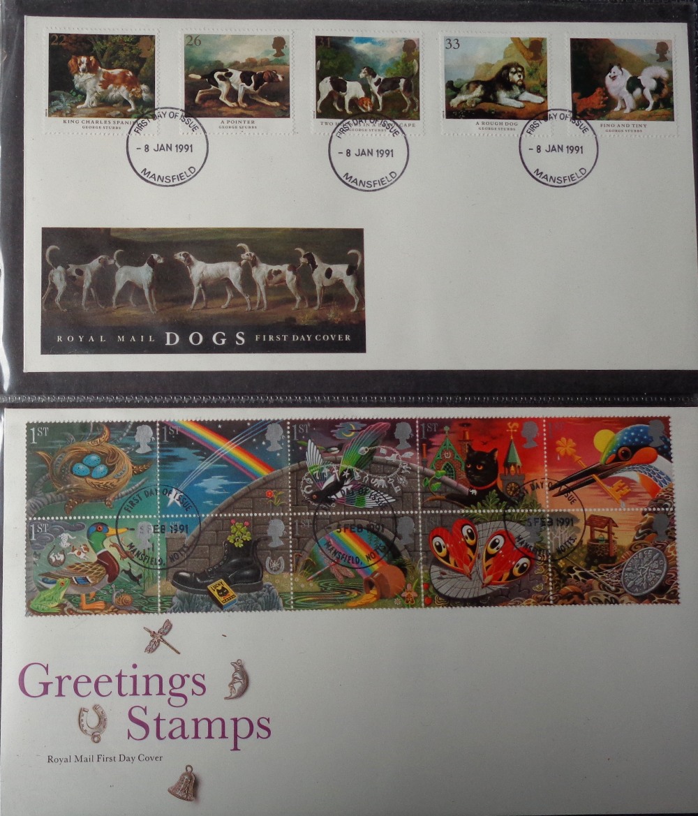 Stamps, GB QEII collection of first day covers housed in 7 albums mainly 1960s-1990s but includes - Image 3 of 3