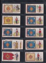 Cigarette cards, Taddy, Territorial Regiments (set, 25 cards plus 1 duplicate) (some with slight