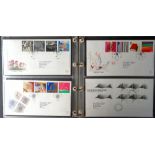 Stamps, GB QEII collection of first day covers housed in 4 albums 1970s-2006, most with neat typed