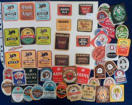 Beer labels, a selection of approx. 100 labels, various breweries including Taylor Walker, Ramsdens,
