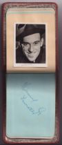 Autograph Book, containing a selection of approx. 45 signatures to include Max Miller (comedian),