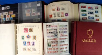 Stamps, Russian mint and used collection housed in 10 large albums. An extensive collection covering