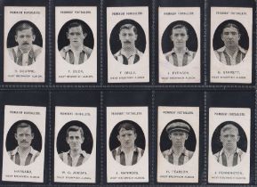 Cigarette cards, Taddy, Prominent Footballers (No Footnote), West Bromwich Albion (set, 15 cards) (