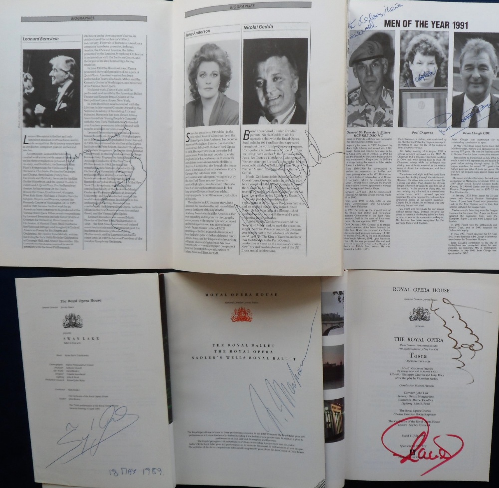 Autographs, Theatre, a selection of 11 souvenir theatre and other programmes, all with signatures - Image 2 of 2