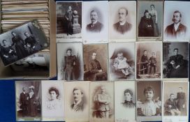 Photographs, Cabinet Cards, 150+ cards from a wide variety of photographers (Birmingham,