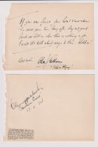 Autographs, Charles Kingsford-Smith, (1897-1935) RFC and RAF pioneering Australian aviator who was
