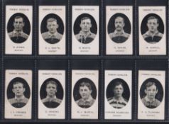 Cigarette cards, Taddy, Prominent Footballers (No Footnote), Newport (set, 15 cards) (1 fair, 1 with