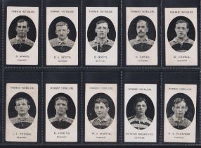 Cigarette cards, Taddy, Prominent Footballers (No Footnote), Newport (set, 15 cards) (1 fair, 1 with