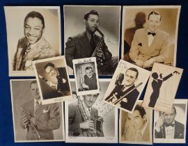 Autographs, a selection of 11 music related signed photographs, mostly Big Band (10 x 8" (5), 7 x 5"