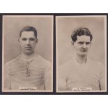Cigarette cards, Phillips, Footballers (Premium Issue) 'P' size, 7 cards, no 9 Rowley Bolton, 144