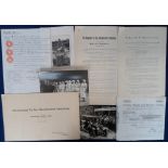 Ephemera, Huntley Bourne & Stevens, a collection of 43 items to comprise 1899 price lists and
