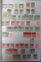 Stamps, Retired dealer's collection housed in 64 side stockbook to include Hong Kong and