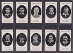 Cigarette cards, Taddy, Prominent Footballers, no Footnote, Notts. Forest, (set, 14 cards) (gd)