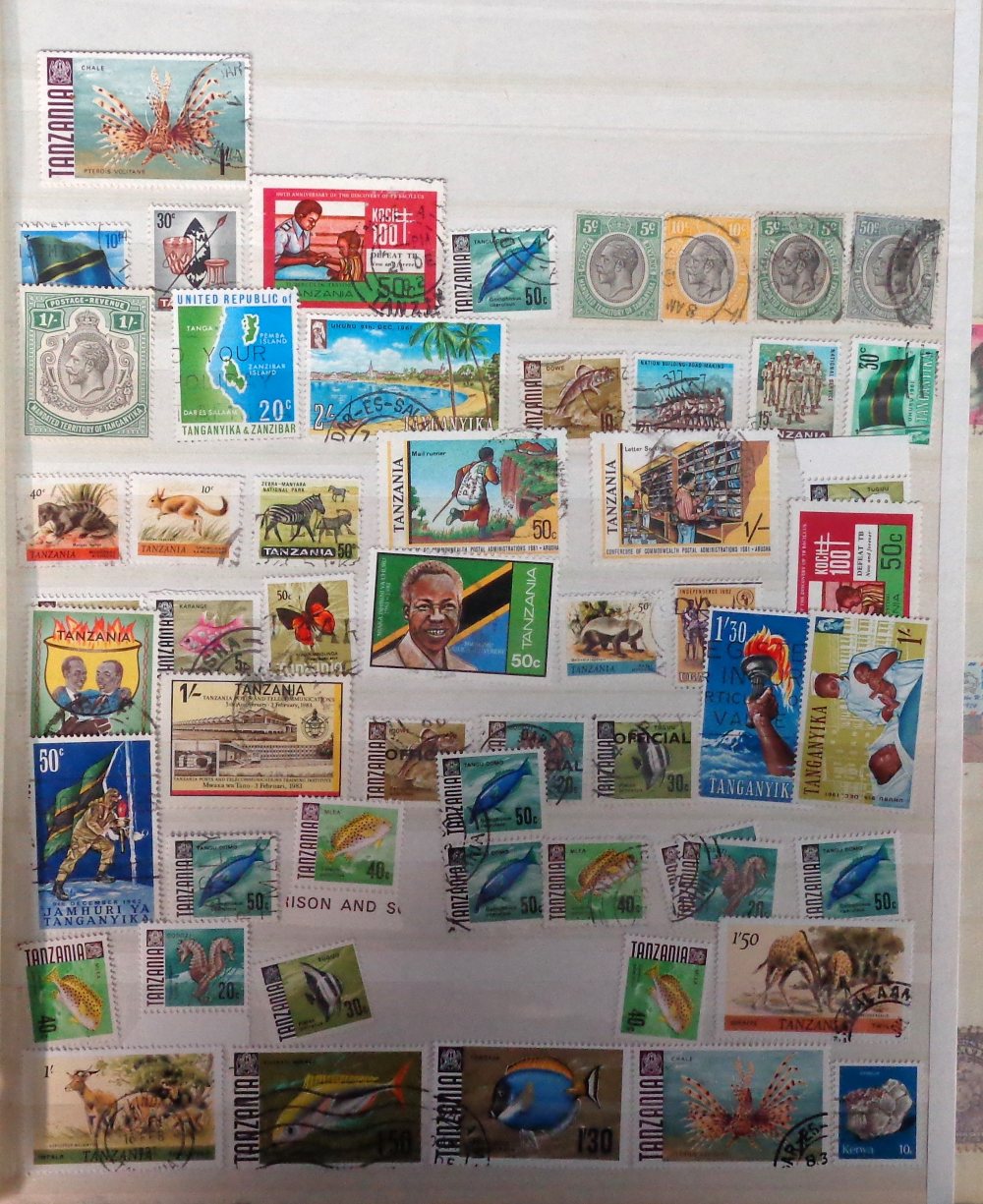 Stamps, All world collection, mainly used with duplication, housed in 4 stockbooks and mainly on - Image 4 of 4