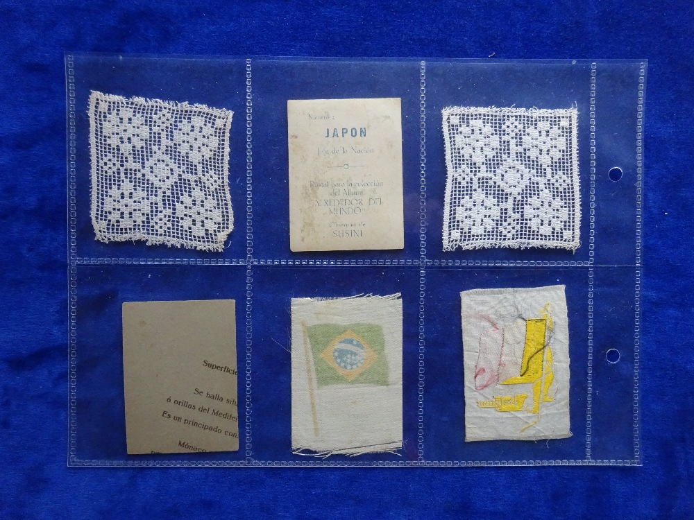 Cigarette cards, selection of type cards, some more unusual examples including Carreras Lace - Image 8 of 8