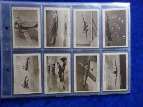 Cigarette cards, Strathmore Aircraft, set 25 cards (vg)
