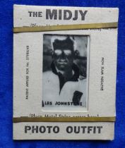 Midjy - Photo Outfit - Football Players (negatives in frame) single issue Les Johnston Glasgow